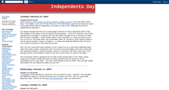 Desktop Screenshot of independentsday.blogspot.com