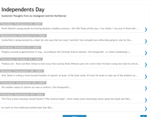 Tablet Screenshot of independentsday.blogspot.com