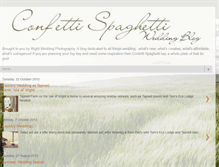 Tablet Screenshot of confettispaghetti.blogspot.com