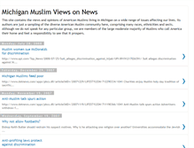 Tablet Screenshot of michiganmuslim.blogspot.com