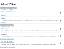 Tablet Screenshot of mcollegewriting.blogspot.com