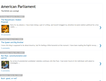 Tablet Screenshot of americanparliament.blogspot.com