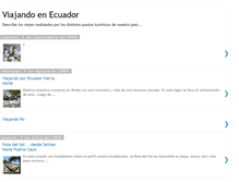 Tablet Screenshot of ecuadorerestu.blogspot.com