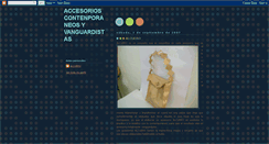 Desktop Screenshot of alcueroaccesorios.blogspot.com