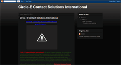 Desktop Screenshot of circlee-csi.blogspot.com