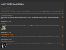 Tablet Screenshot of iamincorrigible.blogspot.com
