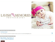 Tablet Screenshot of lavishmemoriesphotography.blogspot.com