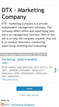 Mobile Screenshot of dtx-marketingcompany.blogspot.com