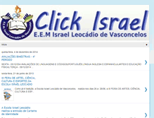 Tablet Screenshot of clickisrael.blogspot.com