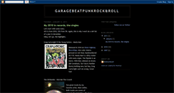 Desktop Screenshot of garagebeatpunkrockandroll.blogspot.com