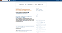 Desktop Screenshot of china-actress-models.blogspot.com