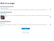 Tablet Screenshot of birthofanangel-angel.blogspot.com
