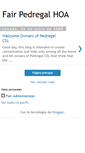 Mobile Screenshot of fairpedregalhoa.blogspot.com