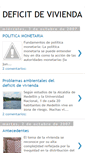Mobile Screenshot of deficitdevivienda.blogspot.com