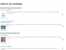 Tablet Screenshot of deficitdevivienda.blogspot.com