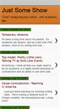 Mobile Screenshot of justsomeshow.blogspot.com