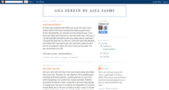 Desktop Screenshot of anaserein.blogspot.com