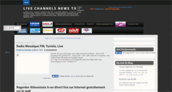 Desktop Screenshot of live-channels-news-tv.blogspot.com