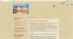 Desktop Screenshot of historiapedrodeluna.blogspot.com