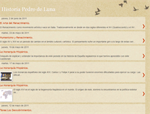 Tablet Screenshot of historiapedrodeluna.blogspot.com