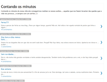 Tablet Screenshot of minutosdeumavida.blogspot.com