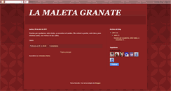 Desktop Screenshot of lamaletagranate.blogspot.com