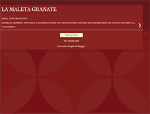 Tablet Screenshot of lamaletagranate.blogspot.com