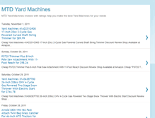 Tablet Screenshot of mtdyardmachines.blogspot.com