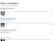 Tablet Screenshot of bebesalabiblio.blogspot.com