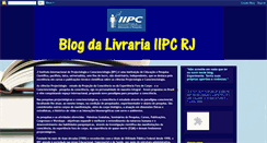 Desktop Screenshot of livrariaiipc-rj.blogspot.com