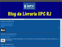Tablet Screenshot of livrariaiipc-rj.blogspot.com