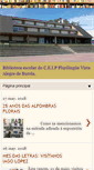 Mobile Screenshot of bibliotecaceipvistaalegre-burela.blogspot.com
