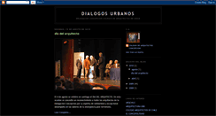 Desktop Screenshot of dialogosurbanos.blogspot.com