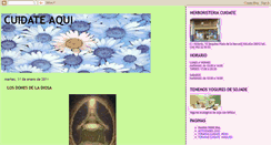 Desktop Screenshot of cuidateaqui.blogspot.com