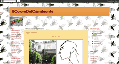 Desktop Screenshot of ilcoloredelcamaleonte.blogspot.com