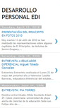 Mobile Screenshot of desarrollopersonaledi.blogspot.com