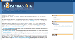 Desktop Screenshot of forskningsdataogopenaccess.blogspot.com