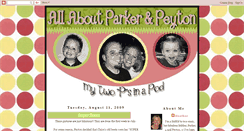 Desktop Screenshot of parkerandpeyton.blogspot.com