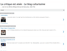 Tablet Screenshot of lacritiqueestaisee.blogspot.com