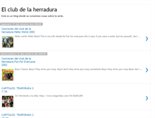 Tablet Screenshot of elclubdelaherradura-chicas79.blogspot.com