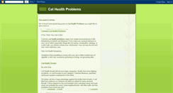 Desktop Screenshot of cathealthproblems-globaleagle.blogspot.com
