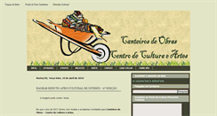 Desktop Screenshot of canteirosdeobrascentrodeculturaeartes.blogspot.com