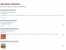 Tablet Screenshot of marxistesunitaires.blogspot.com