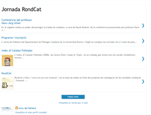 Tablet Screenshot of jornadarondcat.blogspot.com