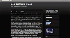 Desktop Screenshot of mostwelcomecross.blogspot.com