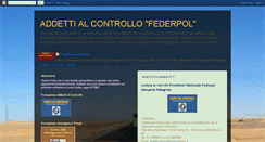 Desktop Screenshot of addetticontrollo.blogspot.com