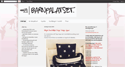 Desktop Screenshot of barnpalatset.blogspot.com