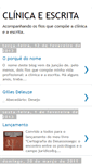 Mobile Screenshot of clinicaeescrita.blogspot.com