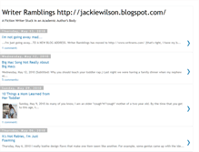 Tablet Screenshot of jackiewilson.blogspot.com