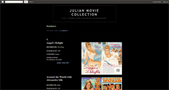 Desktop Screenshot of julianmoviecollection.blogspot.com